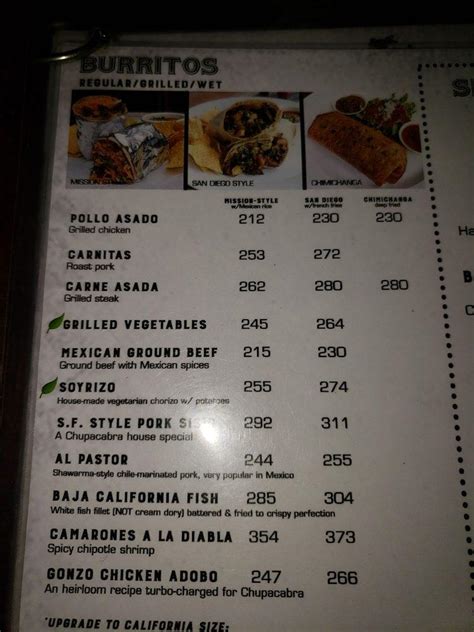 el chupacabra makati|El Chupacabra Menu .